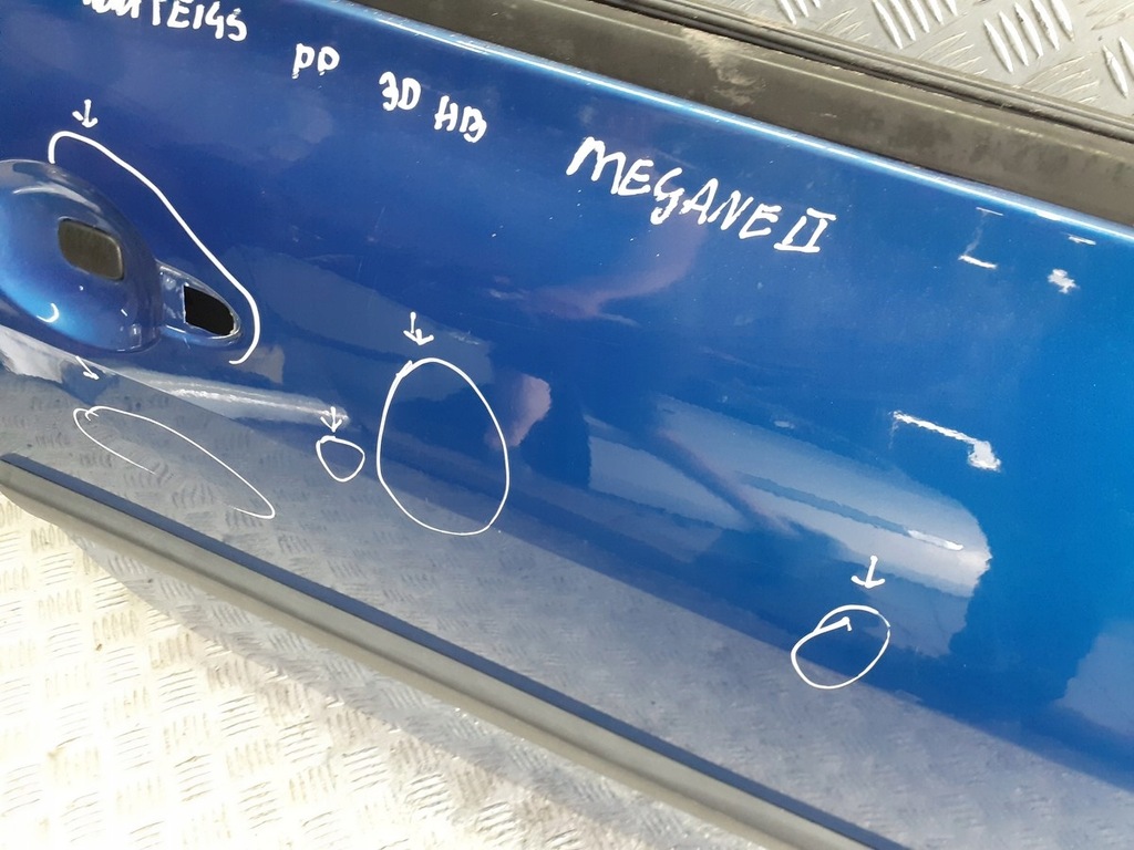 фото №9, Дверь правый перед renault megane ii tei45