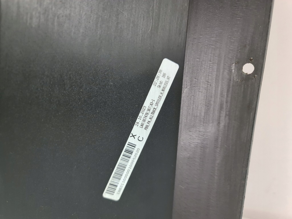 фото №13, Vw passat b8 lift alltrack спойлер накладка бампера задня задня 3g9807521m