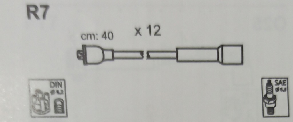 фото №1, Шланг запалювання renault r7