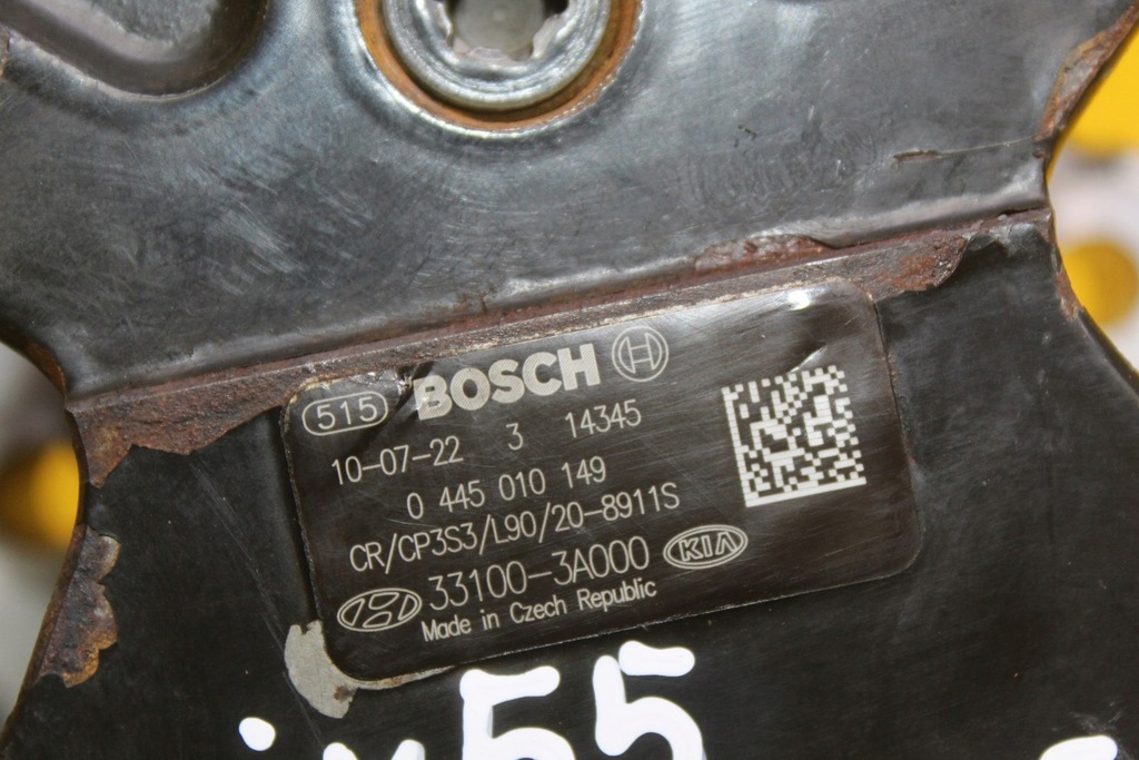 фото №9, Насос упорскування hyundai ix55 kia 3.0 crdi d6ea 0445010149 33100-3a000