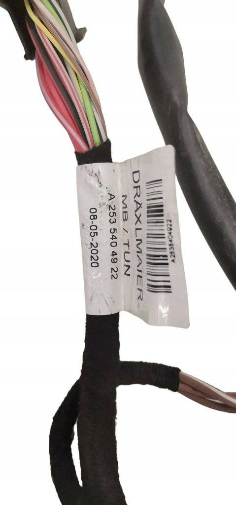 фото №7, Mercedes glc w253 x253 электропроводка разъём шланг фаркоп a2535404922