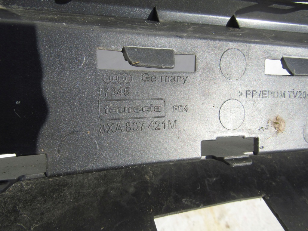 фото №8, Диффузор спойлер задняя audi a1 8xa lift 14-18 s-line