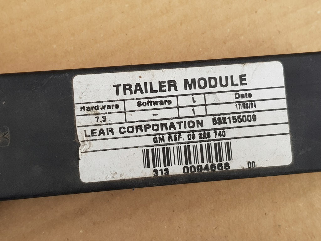 фото №7, Модуль фаркоп буксирувальний / opel vectra c signum / 09228740 / справний