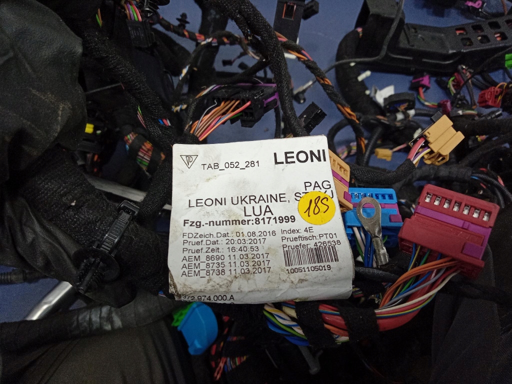 фото №8, Porsche panamera 971 long джгут електропроводка електрична