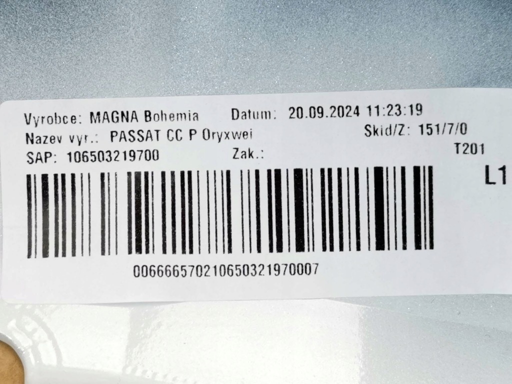 фото №14, Захист обшивка накладка поріг права vw arteon 3h 3g8853858 l0k1 nowa org