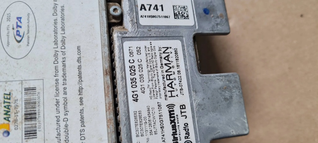 фото №11, S6 c7 4g a6 lift мультимедиа блок mmi станция 4g1035025c na запчасти