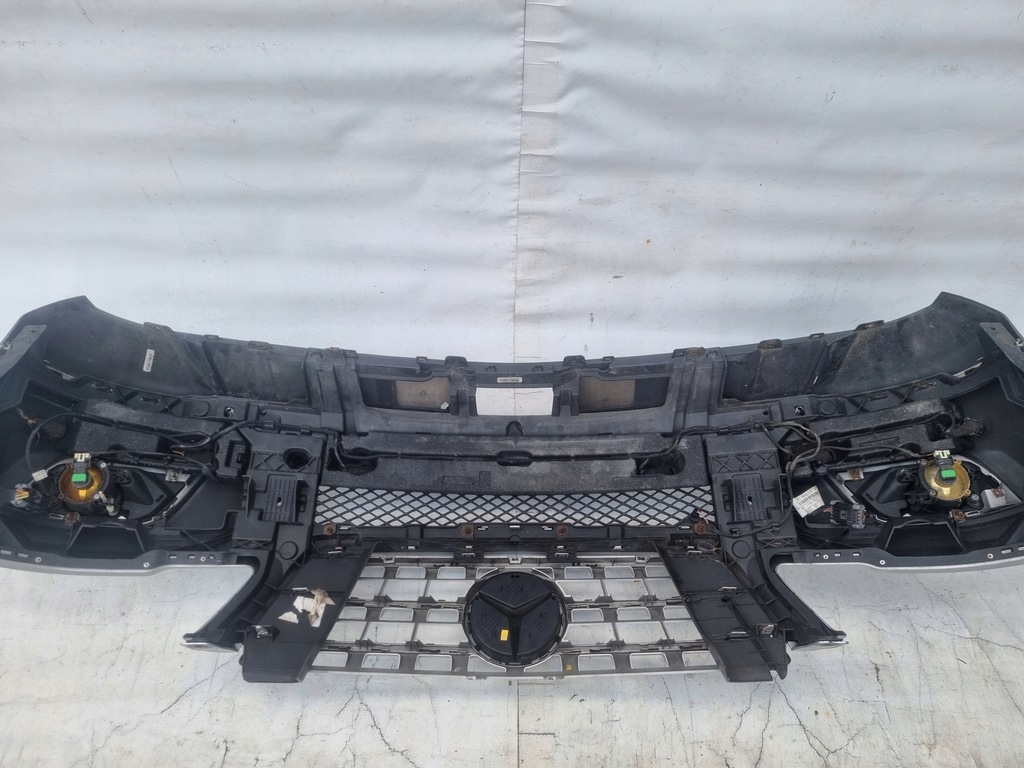 фото №10, Mercedes ml w164 бампер решітка радіатора перед передній lift pdc