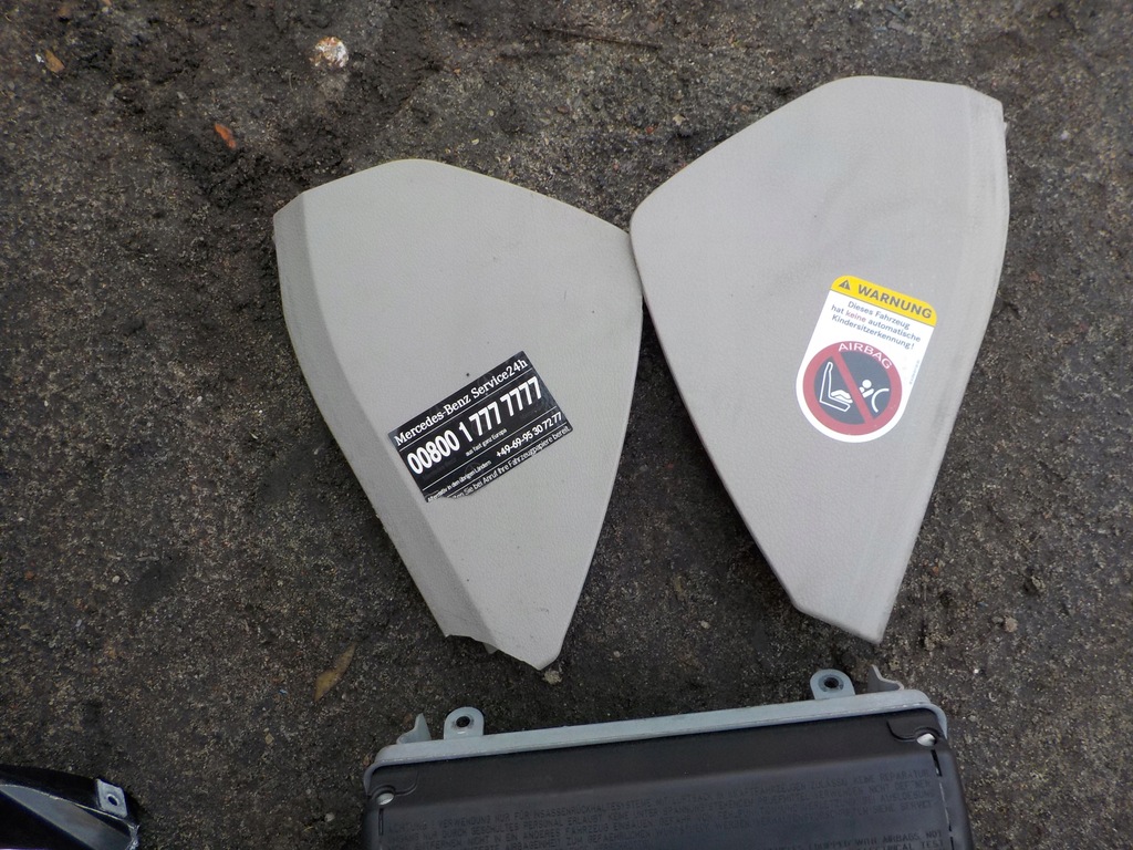 фото №12, Mercedes w211 консоль панель приладів подушка подушка безпеки