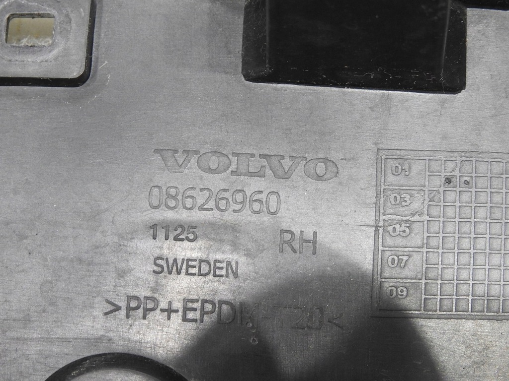 фото №9, Направляющая бампера правый задняя volvo xc90 i