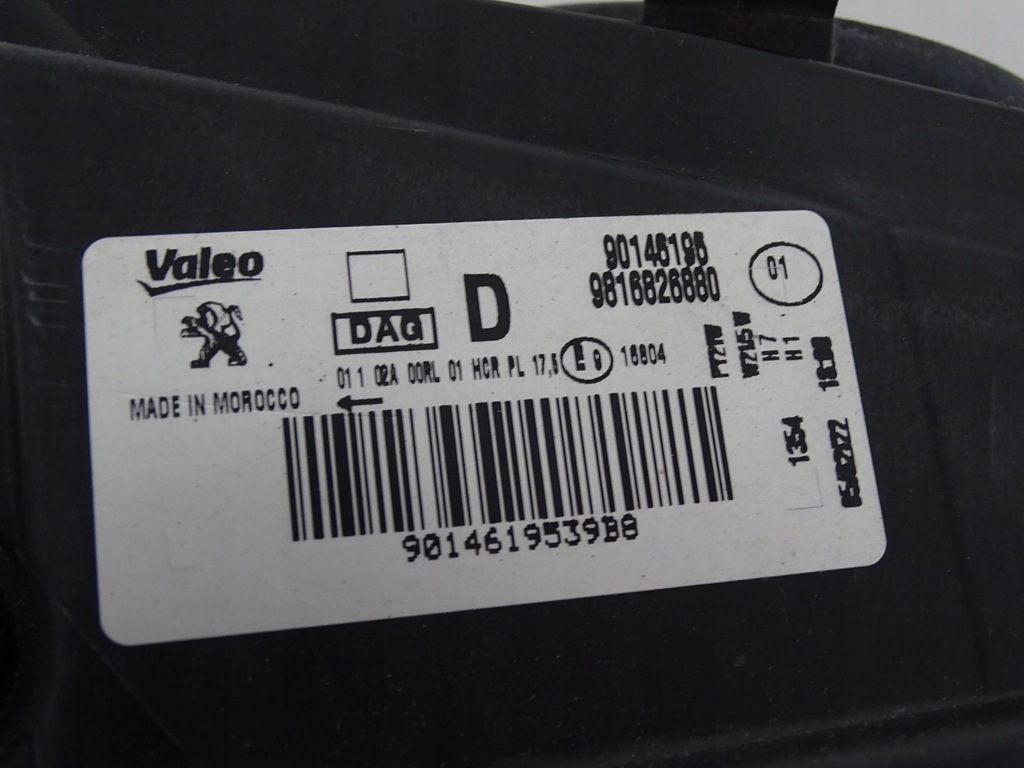 фото №7, Лампа передня права peugeot partner rifter iv