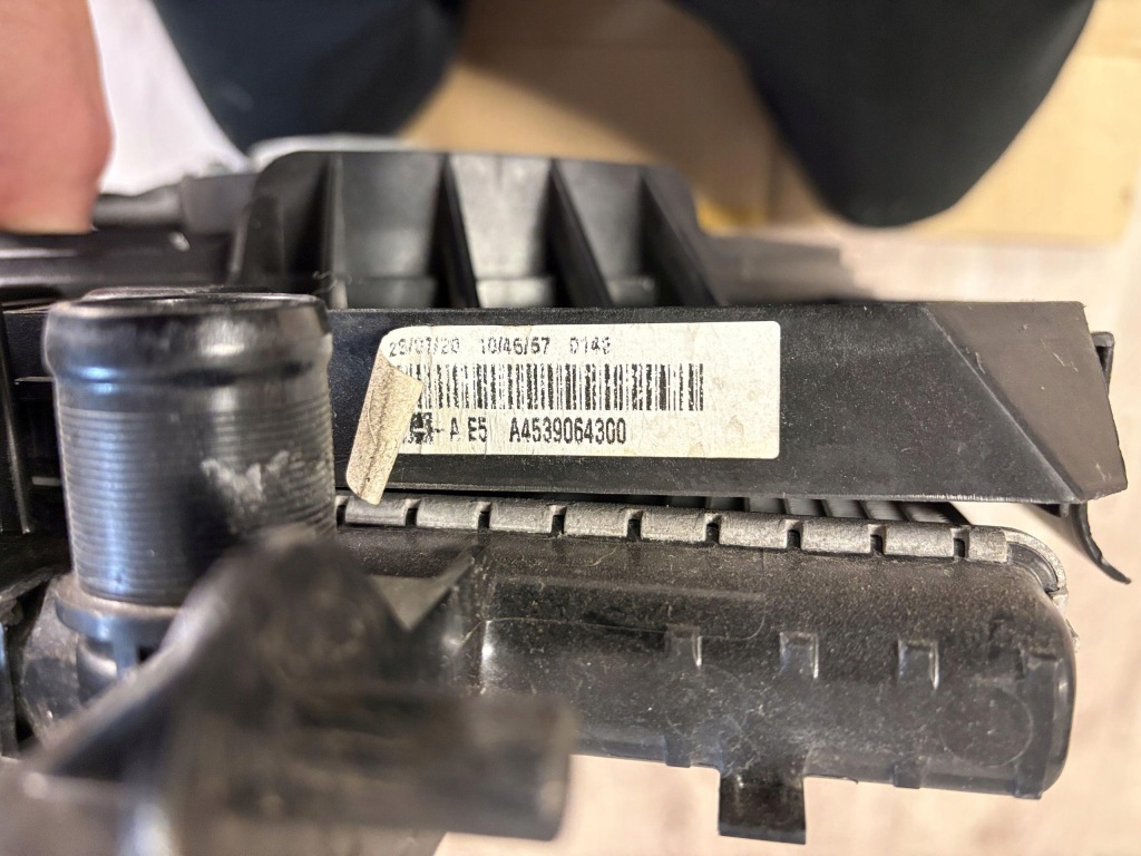 Renault twingo 3 smart forfour радиатор воды вентилятор с Разборки