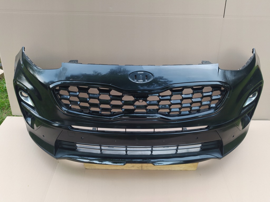 фото №1, Kia sportage iv lift 18- бампер передній hit lux