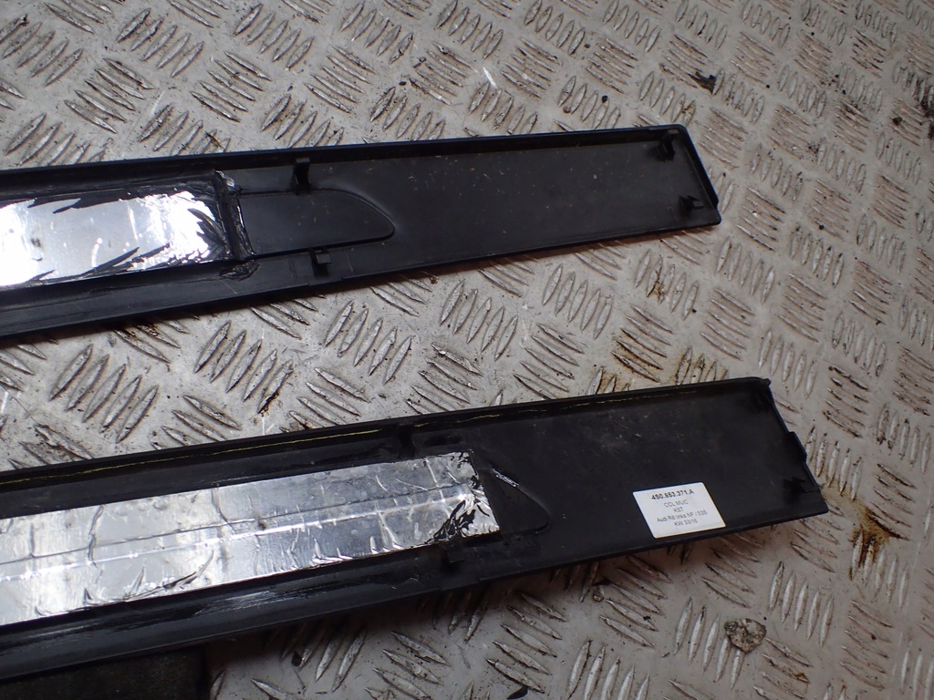 фото №5, Audi r8 4s накладки пороговые декоративные накладки