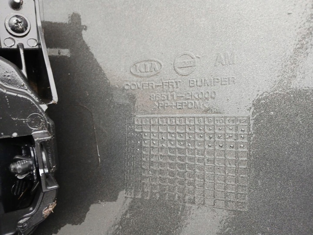 фото №9, Бампер перед передній решітка радіатора kia soul i 08-11r. 86511-2k000 пісочний колір