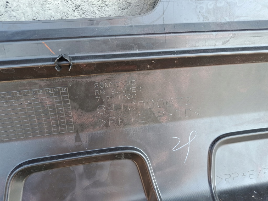 фото №8, Mitsubishi asx lift 20- бампер задняя 6410d906zz