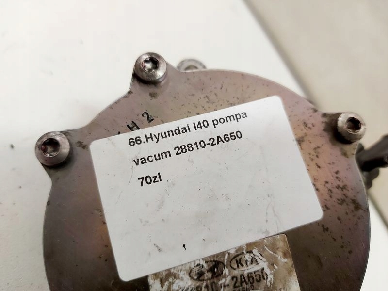 фото №7, Hyundai i40 насос вакуум 28810-2a650