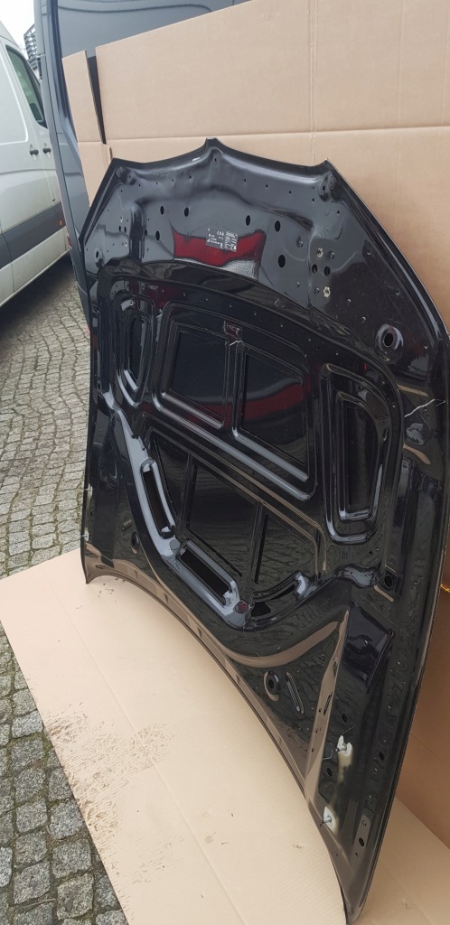 фото №11, Bmw 3 g20 g21 капот крышка двигателя czarna alu