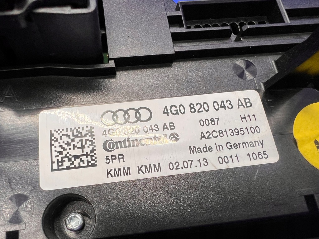 фото №5, Audi a6 a7 c7 4g панель кондиціонера 4g0820043ab 41
