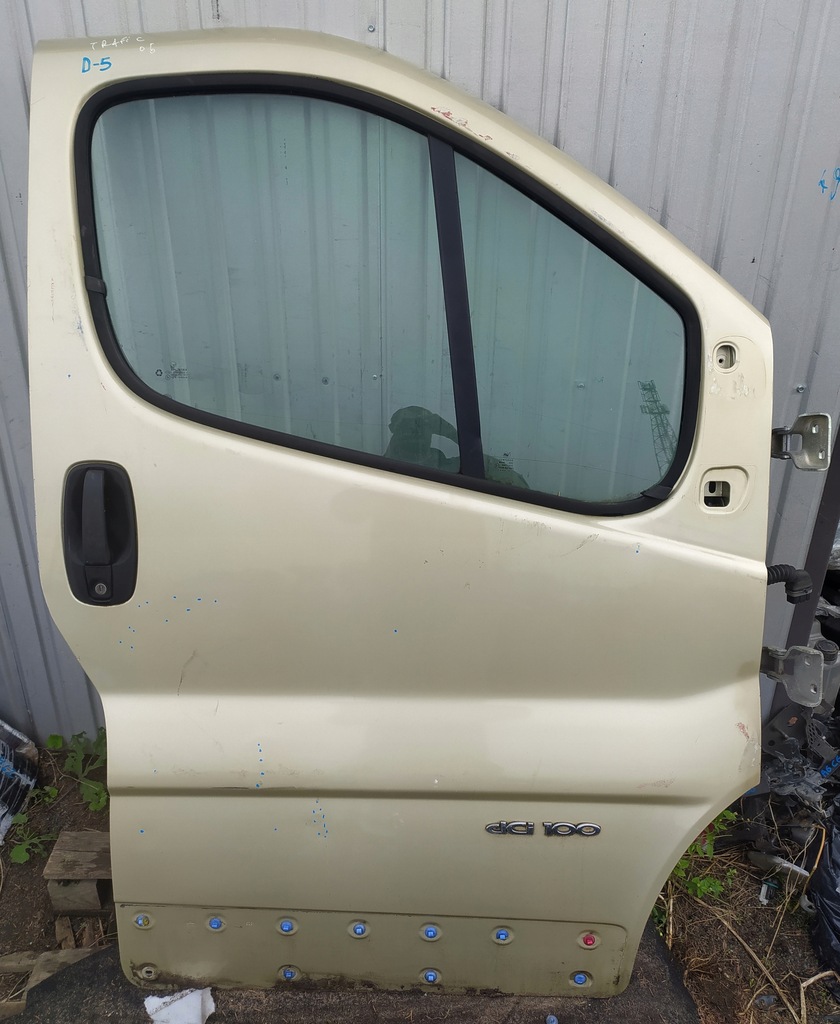 фото №1, Дверь перед правый renault trafic ii opel vivaro a primastar 01-14 pń