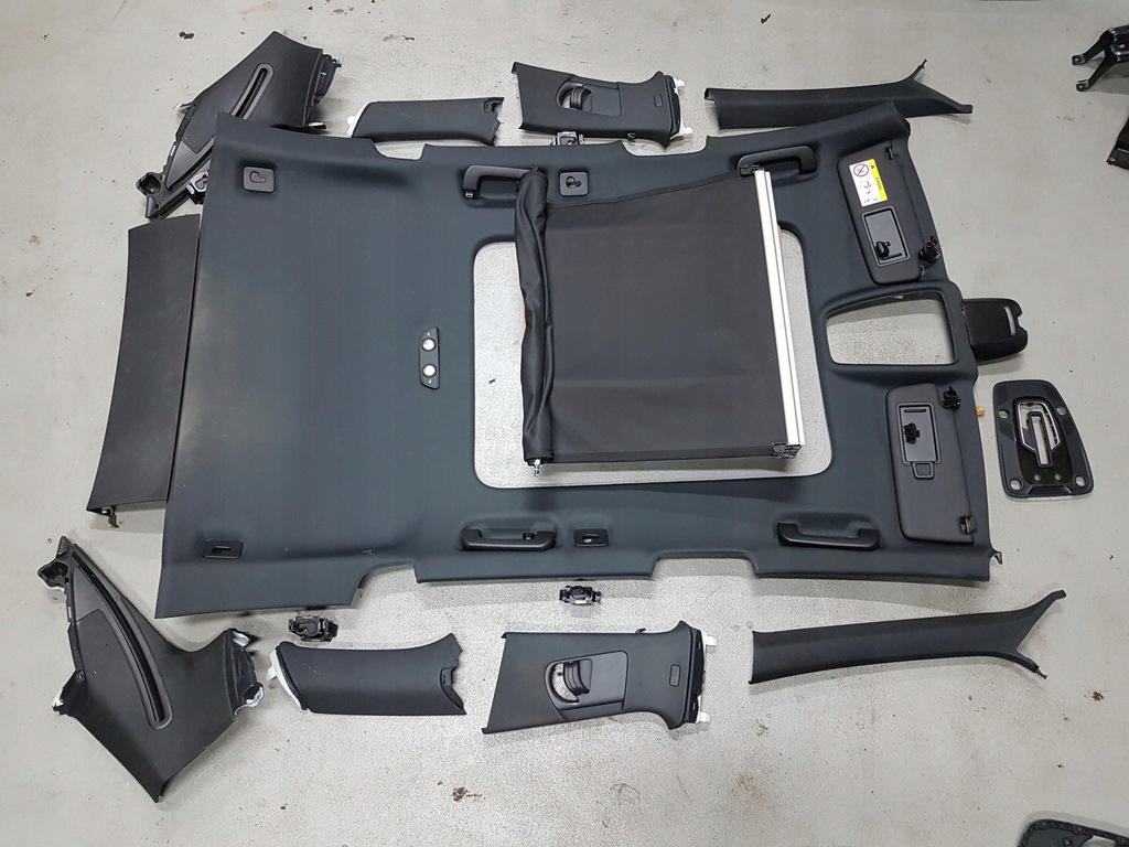 фото №1, Audi a4 b9 avant combi s-line стеля панорама czarna комплект стан bdb