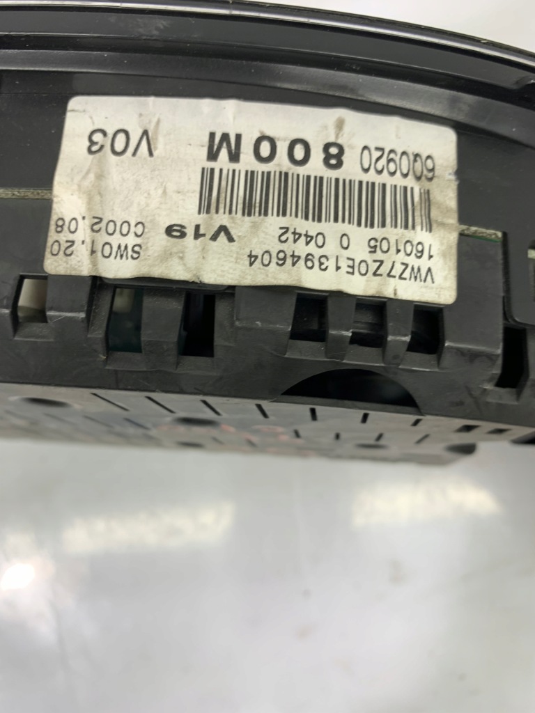 фото №7, Счетчик приборная панель 6q0920800m vag