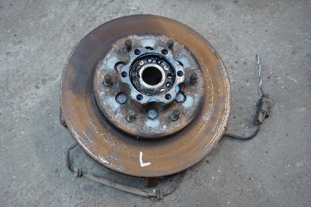 фото №1, Terracan ступица поворотный кулак левый перед abs 2,9 crdi