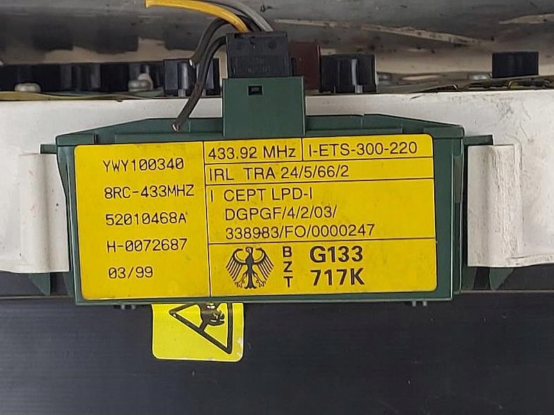 фото №4, Счетчик obrotomierz land rover freelander i l314 52010468a ywy100340