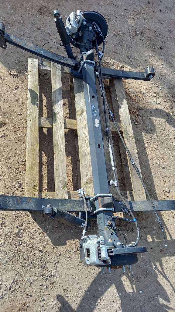 фото №1, Hyundai h1 staria підвіска задня ресора супорт амортизатор ступиця поворотний кулак