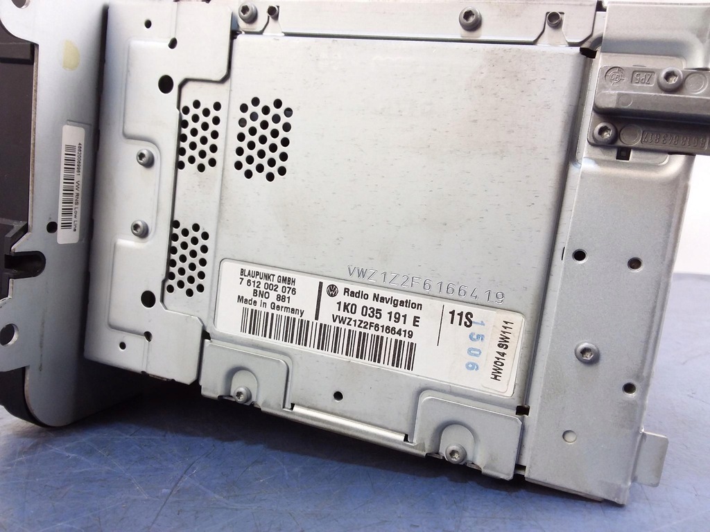 фото №5, Vw touran i радио радиопроигрыватель cd 1k0035191e