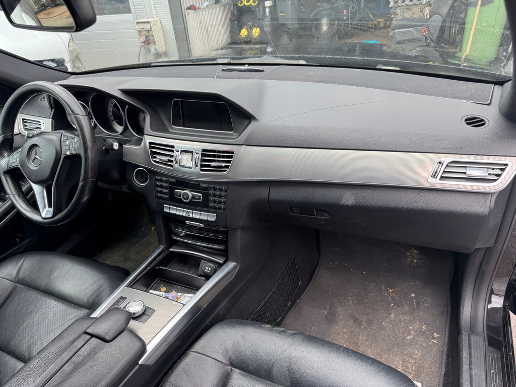 фото №6, Mercedes e klasa w212 2,2 cdi lift переходник приборная панель консоль