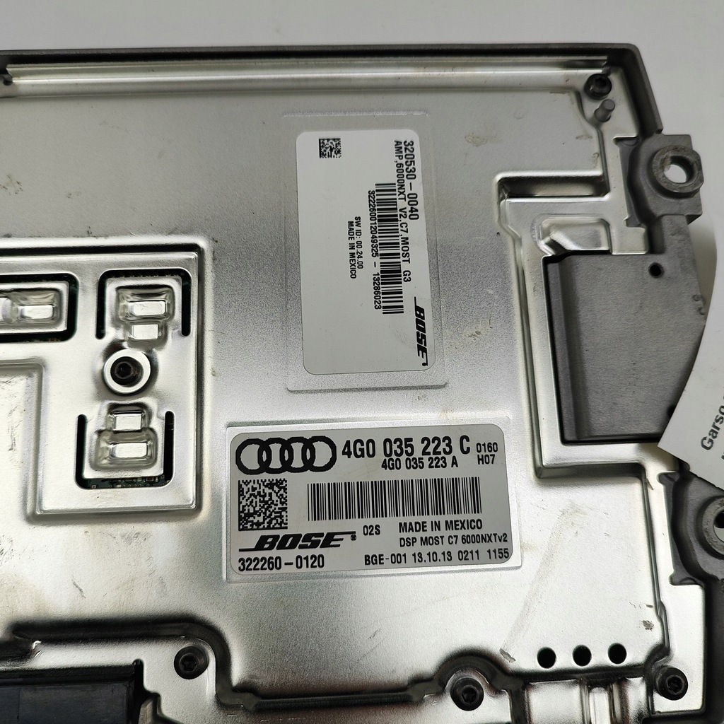 фото №7, Audi rs6 c7 2014 усилитель аудио