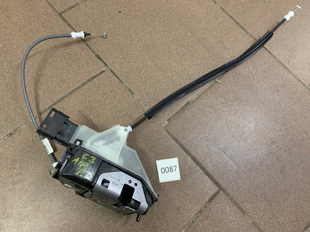 фото №1, Citroen c3 aircross замок дверь правый перед eu