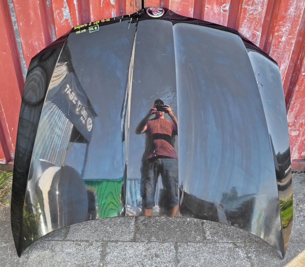 фото №10, Капот skoda superb 2 ii przed liftem 08-13 / lift 13-15