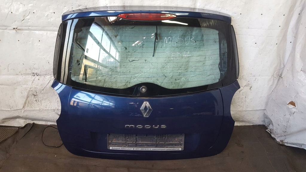 фото №1, Крышка багажника багажника renault modus ted44
