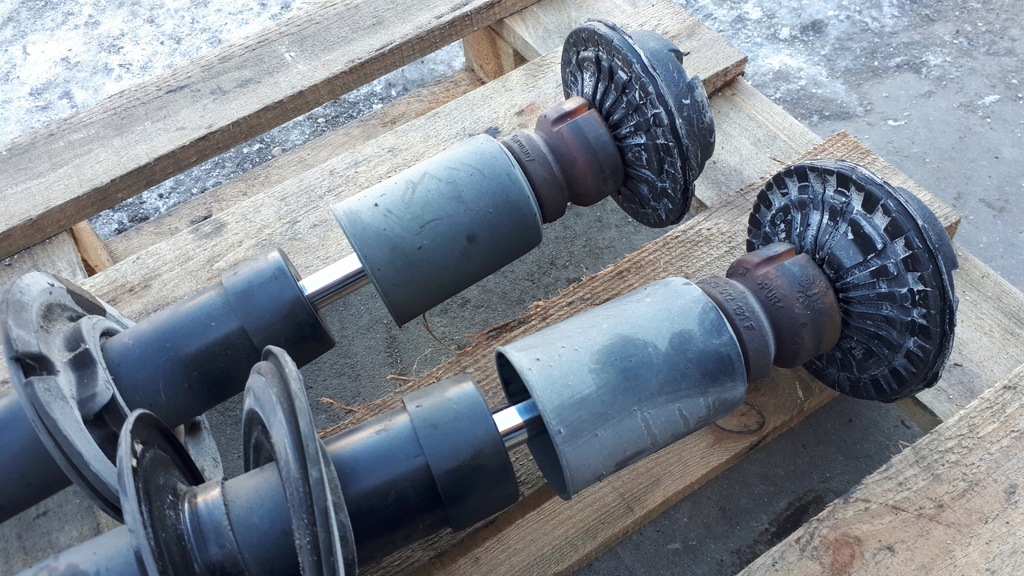 фото №15, S4 b8 lift a4 амортизатор перед левый правый 2x a5