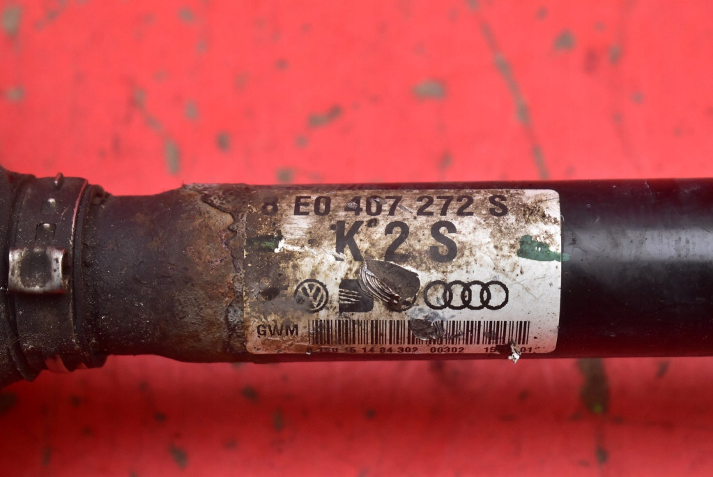 фото №6, Приводной вал правая перед 8e0407272s audi a4 b6 2.4 v6 170 km 00-05