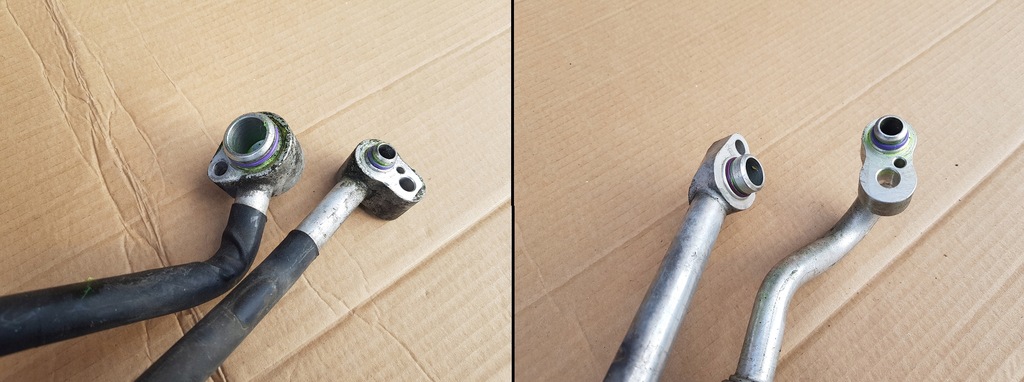 фото №8, Комплект трубопровід кондиціонера / audi a2 1.4 tdi amf 75km / справні europa