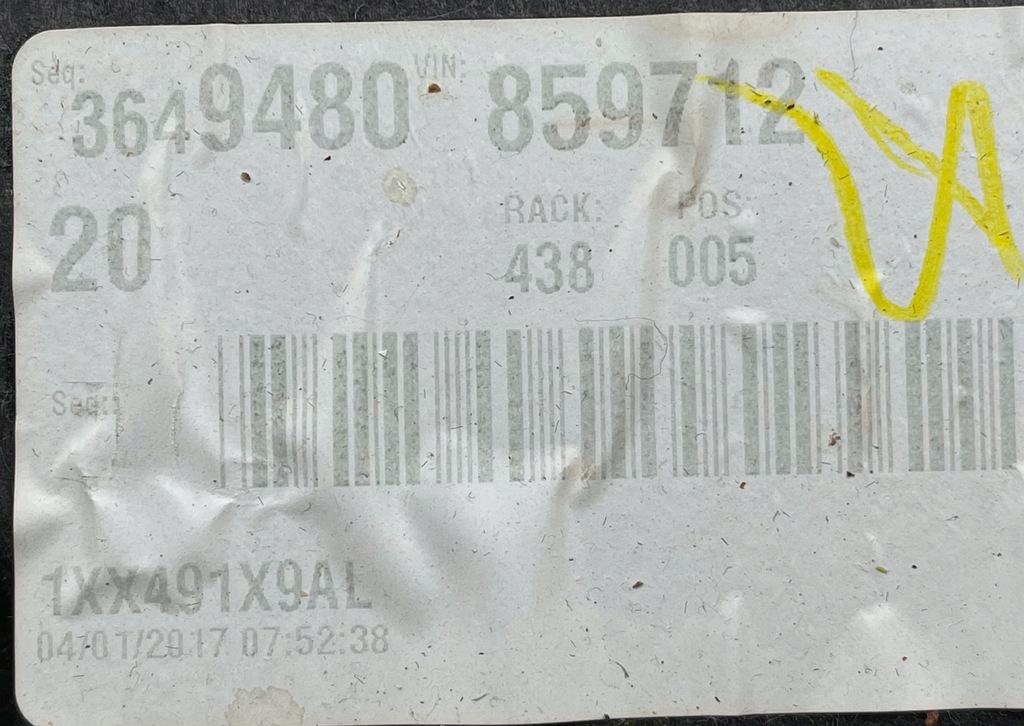 фото №9, Dodge durango iii 2017 туннель подлокотник воздуховоды 1xx491x9al