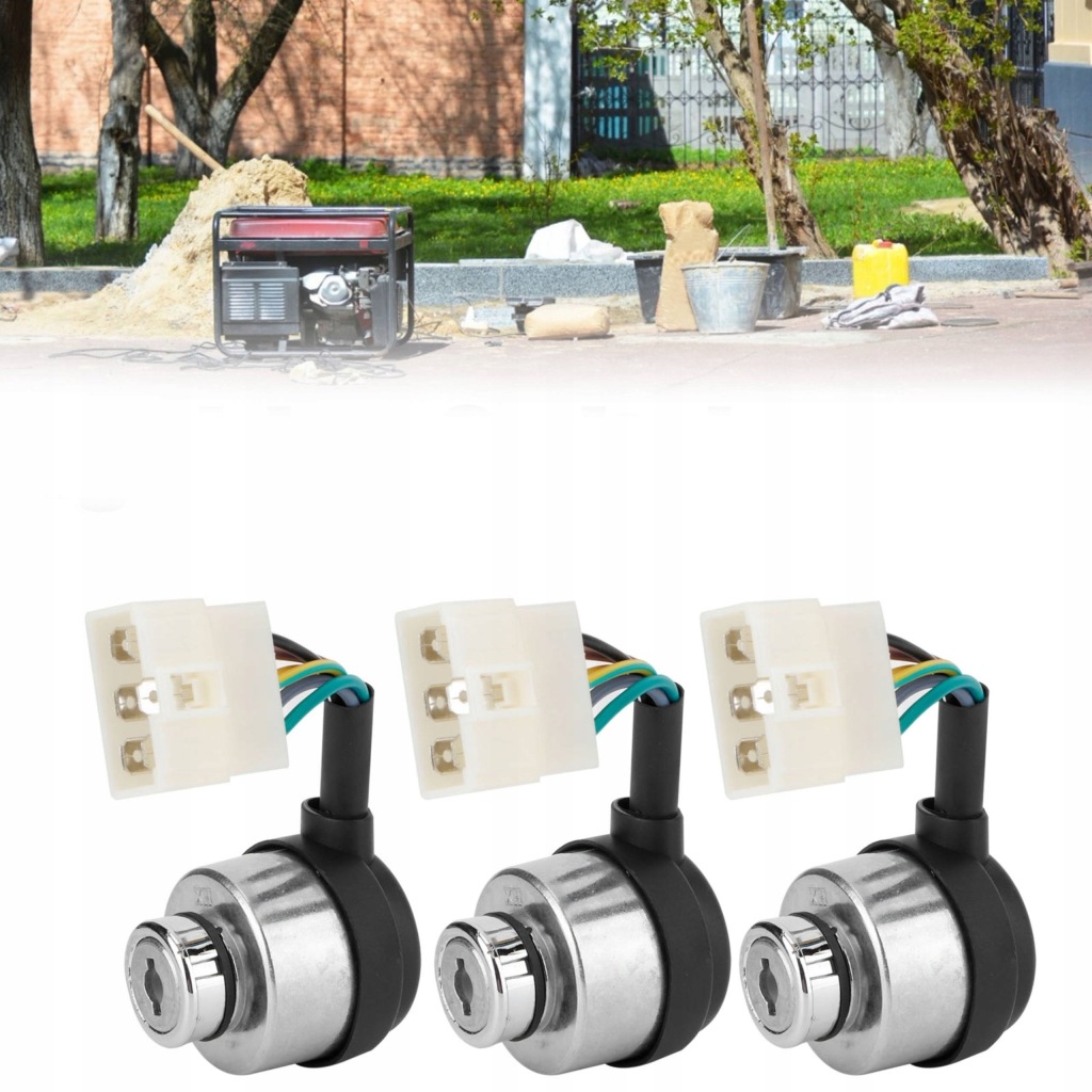 фото №4, 3x замок запалювання універсальна 6-przewodowy