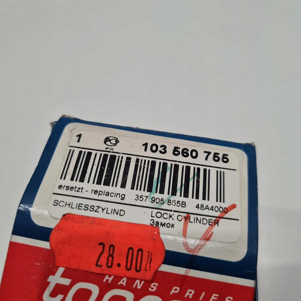 фото №8, Seat cordoba vw golf polo caddy вкладыш замка зажигания topran 103560755