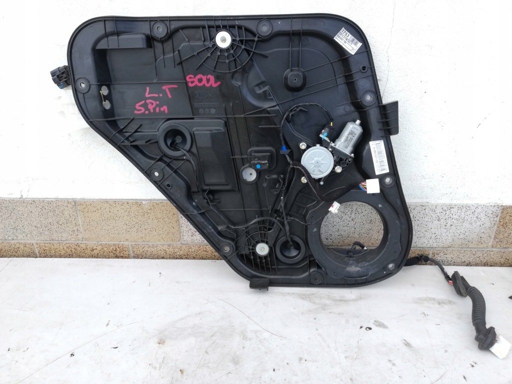 фото №1, Підйомник скло лівий задня kia soul ii 14-17