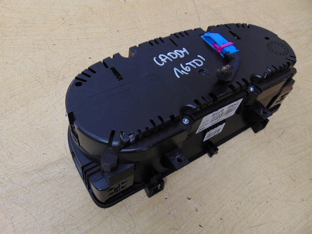 фото №8, Лічильник приладова панель vw caddy iii 2010- 1.6tdi 2k0920875e