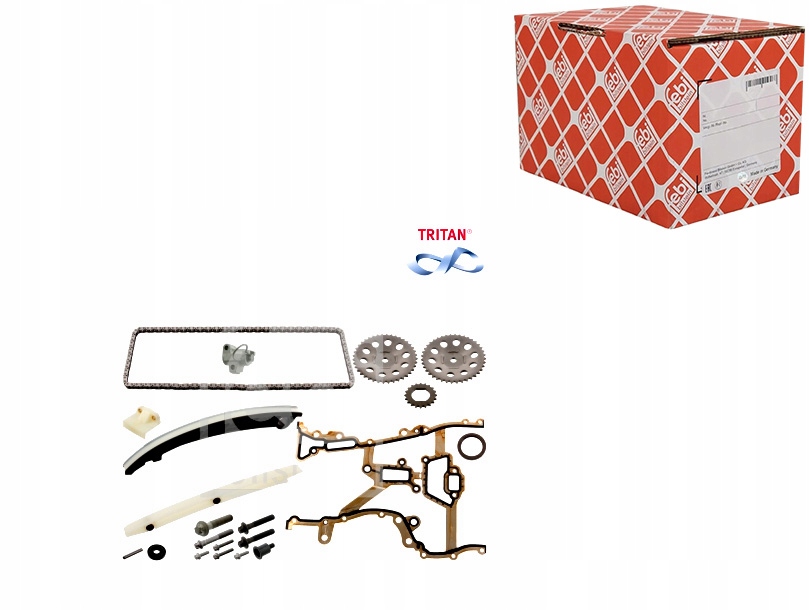 Набір ланцюга розподільного валу 49689 febi bilstein набір ремінь розподільного валу opel в Україні