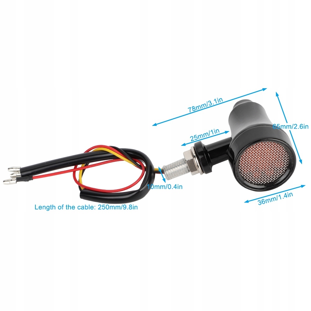 фото №7, Поворотник motocyklowy led 2cm 2cm