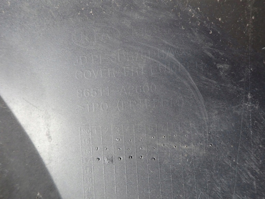 фото №15, Kia ceed ii lift 15-18 бампер перед передній 86511-a2600