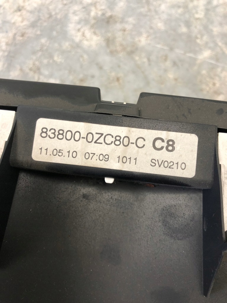 фото №5, Счетчик приборы toyota auris i lift 83800-0zc80-c europa