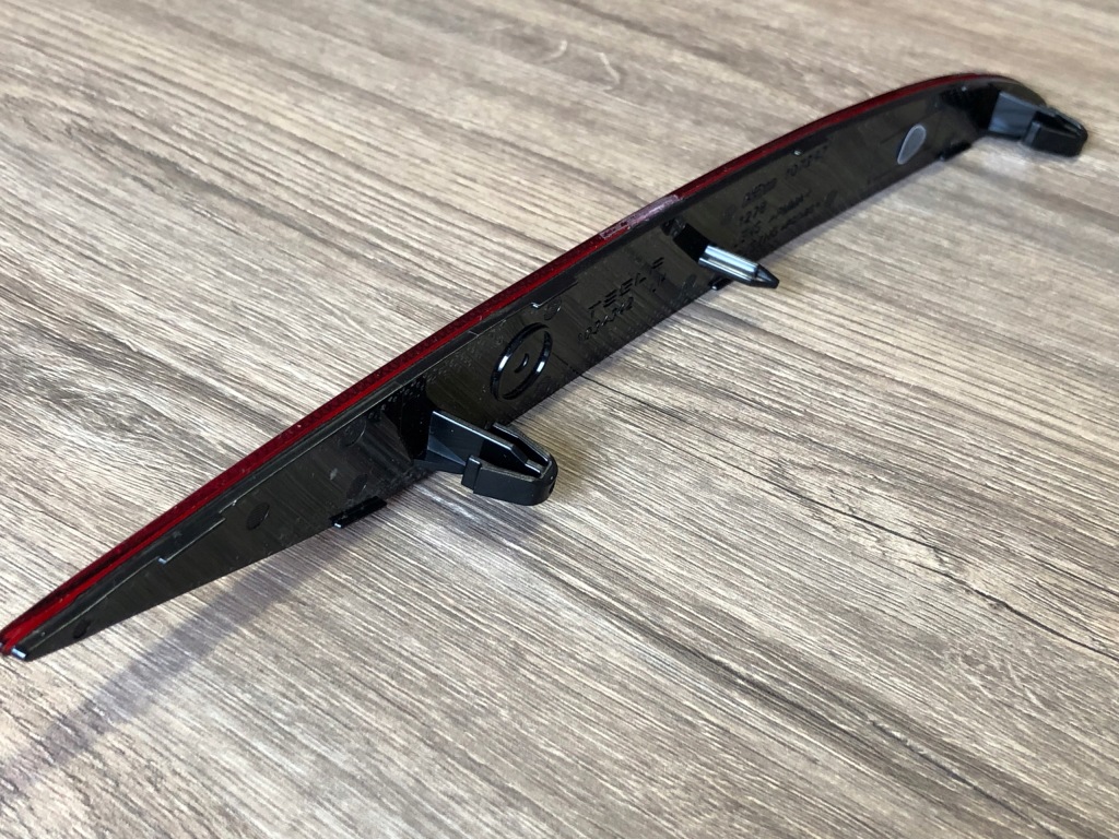 фото №7, Відбивач бампера лівий задня 1034342-00-c 1800094-00-a tesla x 2011-24 lift