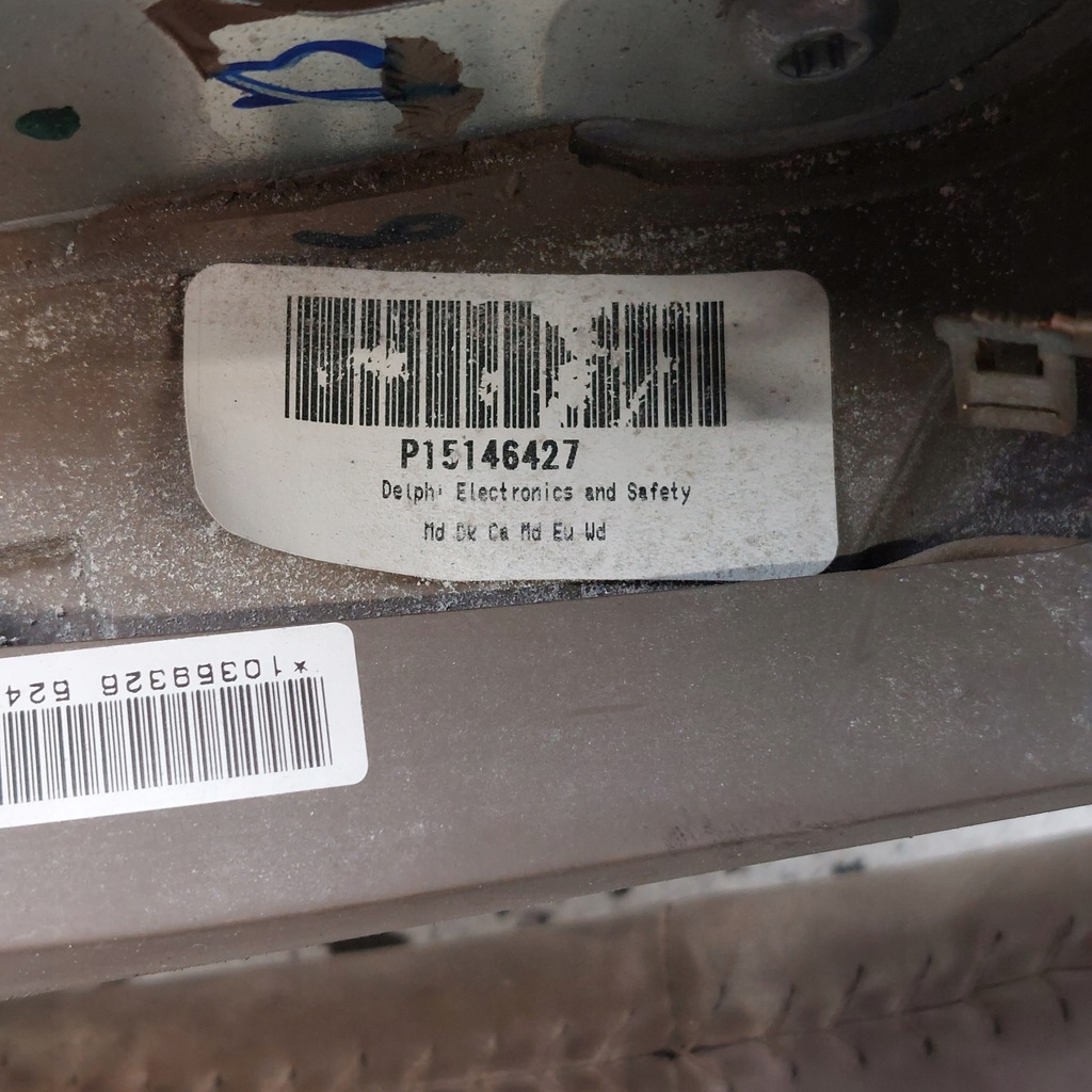 фото №10, Cadillac sts воздуховод кожа drewno + подушка водителя подушка безопасности