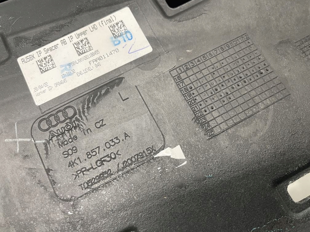 фото №6, Консоль панель приладів приладова audi a6 a7 c8 4k1857033a