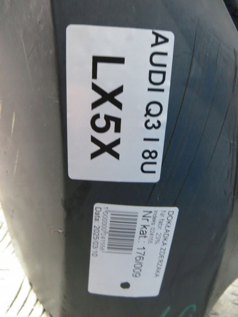 фото №9, Audi q3 8u спойлер накладка бампера перед 8u0807061a